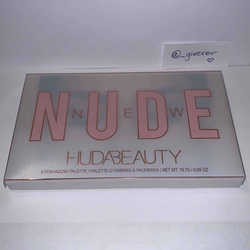 Huda Beauty New Nudes Eyeshadow Palette w Box - Picture 2 of 16